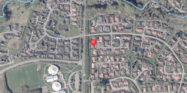 Oversvømmelsesrisiko fra vandløb på Saloparken 310, 8300 Odder