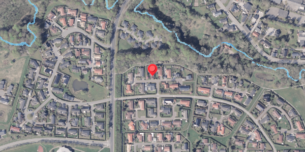 Oversvømmelsesrisiko fra vandløb på Saloparken 311, 8300 Odder