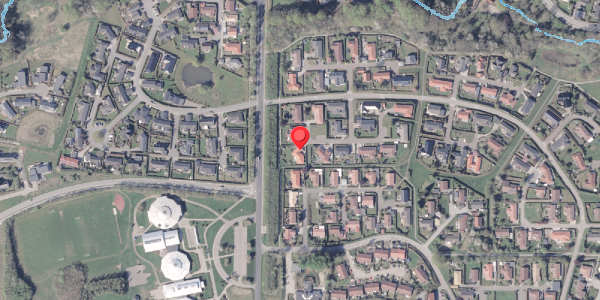 Oversvømmelsesrisiko fra vandløb på Saloparken 312, 8300 Odder