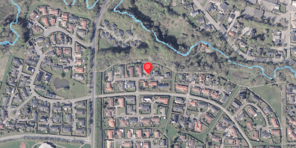 Oversvømmelsesrisiko fra vandløb på Saloparken 315, 8300 Odder