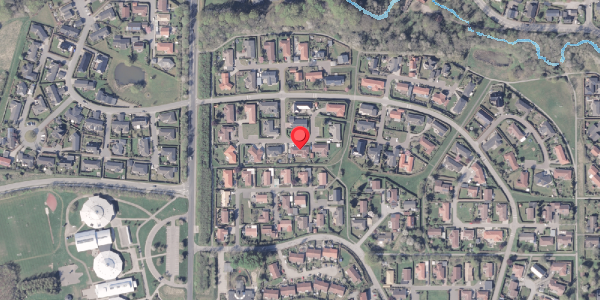 Oversvømmelsesrisiko fra vandløb på Saloparken 318, 8300 Odder
