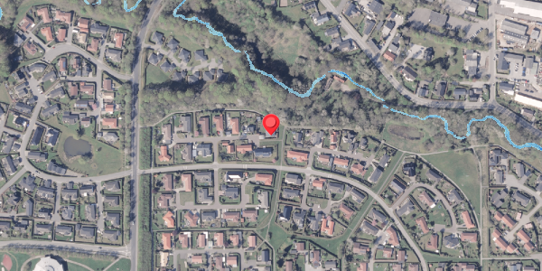 Oversvømmelsesrisiko fra vandløb på Saloparken 319, 8300 Odder