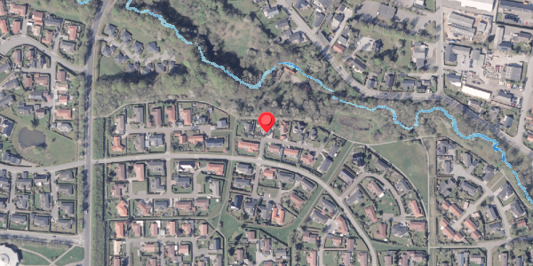 Oversvømmelsesrisiko fra vandløb på Saloparken 333, 8300 Odder