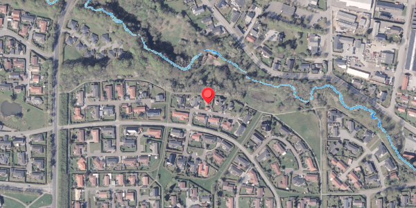 Oversvømmelsesrisiko fra vandløb på Saloparken 335, 8300 Odder