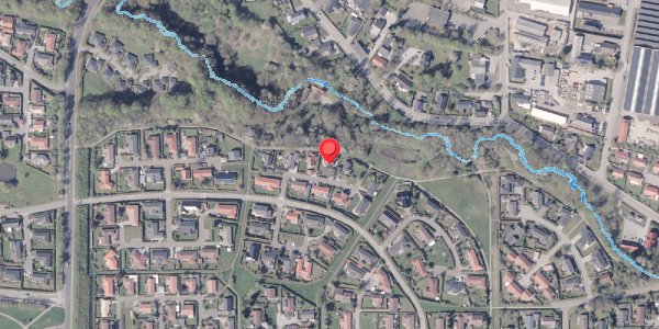 Oversvømmelsesrisiko fra vandløb på Saloparken 337, 8300 Odder