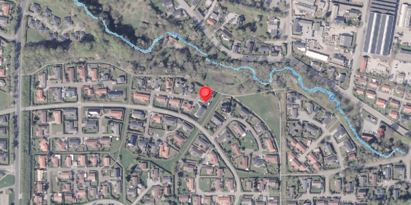 Oversvømmelsesrisiko fra vandløb på Saloparken 341, 8300 Odder