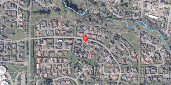 Oversvømmelsesrisiko fra vandløb på Saloparken 350, 8300 Odder