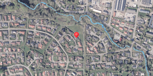Oversvømmelsesrisiko fra vandløb på Saloparken 357, 8300 Odder