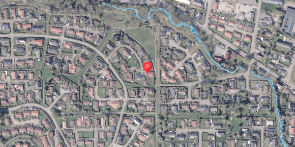 Oversvømmelsesrisiko fra vandløb på Saloparken 361, 8300 Odder