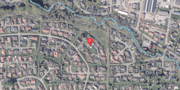 Oversvømmelsesrisiko fra vandløb på Saloparken 369, 8300 Odder