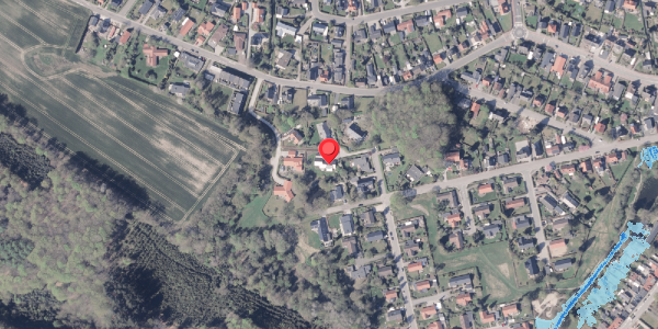 Oversvømmelsesrisiko fra vandløb på Sandageralle 34, . , 8300 Odder