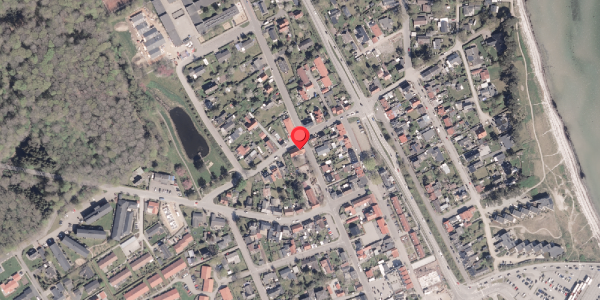 Oversvømmelsesrisiko fra vandløb på Skolegade 15B, 8300 Odder