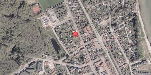 Oversvømmelsesrisiko fra vandløb på Skolegade 17, 8300 Odder