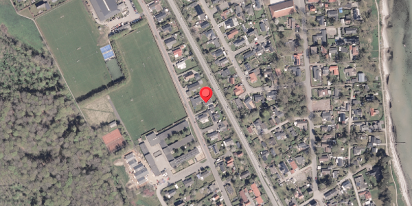Oversvømmelsesrisiko fra vandløb på Skolegade 44, 8300 Odder