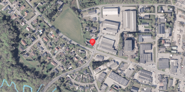 Oversvømmelsesrisiko fra vandløb på Skovdalsvej 36, . , 8300 Odder