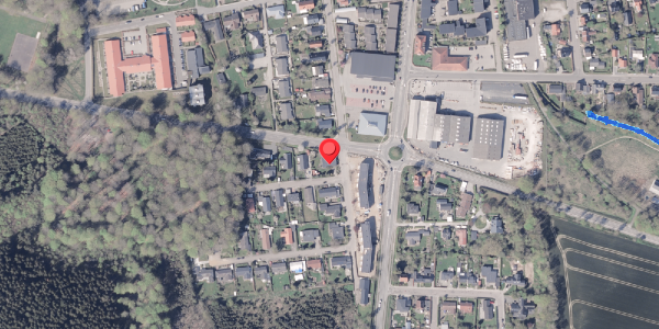 Oversvømmelsesrisiko fra vandløb på Skovly 1, 8300 Odder