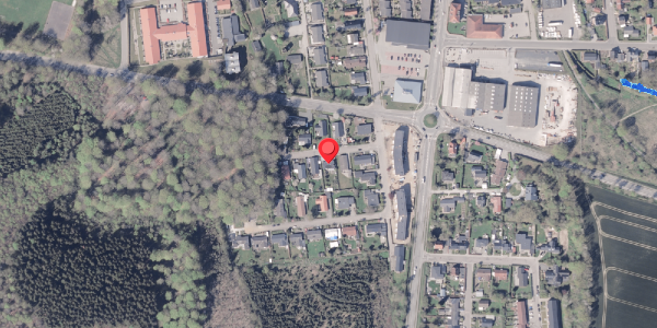Oversvømmelsesrisiko fra vandløb på Skovly 8, 8300 Odder