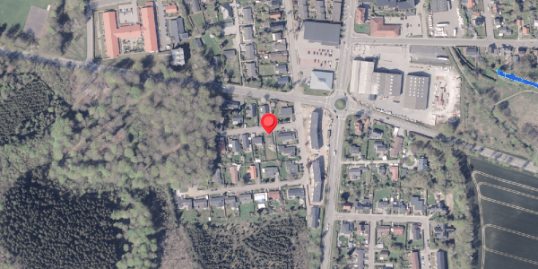 Oversvømmelsesrisiko fra vandløb på Skovly 9, 8300 Odder