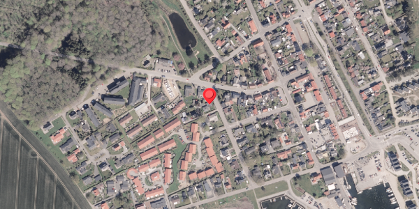 Oversvømmelsesrisiko fra vandløb på Skovvej 13, 8300 Odder