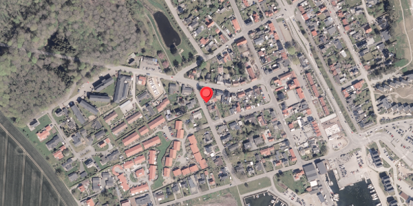 Oversvømmelsesrisiko fra vandløb på Skovvej 14, 8300 Odder