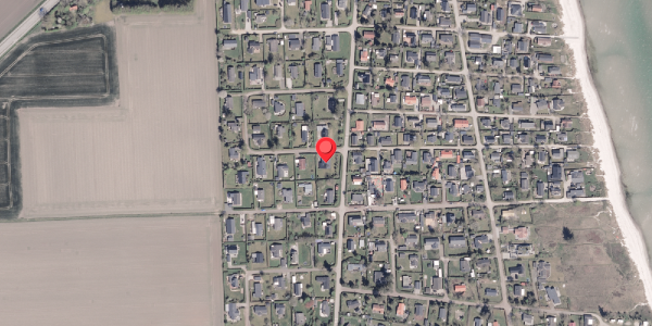 Oversvømmelsesrisiko fra vandløb på Snekkeager 1, 8300 Odder