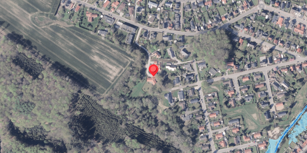 Oversvømmelsesrisiko fra vandløb på Snærildvej 39C, . , 8300 Odder
