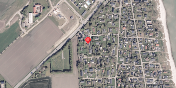 Oversvømmelsesrisiko fra vandløb på Solbakken 14, 8300 Odder
