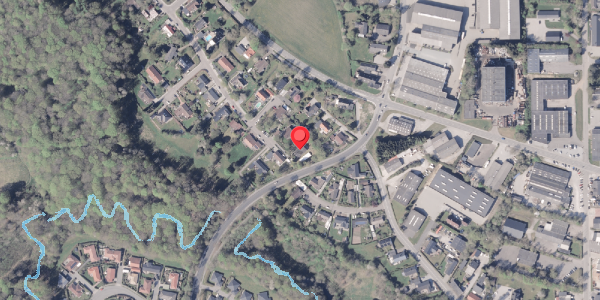 Oversvømmelsesrisiko fra vandløb på Solbrinken 37, 8300 Odder