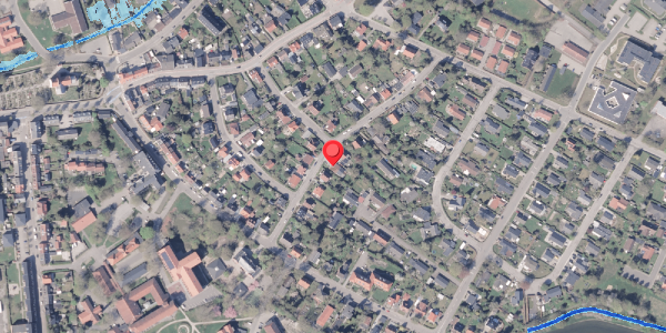 Oversvømmelsesrisiko fra vandløb på Stiftelsesvej 12, 8300 Odder