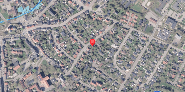 Oversvømmelsesrisiko fra vandløb på Stiftelsesvej 16, 8300 Odder