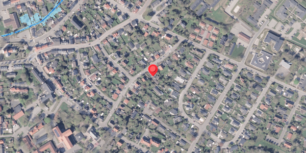 Oversvømmelsesrisiko fra vandløb på Stiftelsesvej 18, 8300 Odder