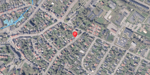 Oversvømmelsesrisiko fra vandløb på Stiftelsesvej 21B, 8300 Odder