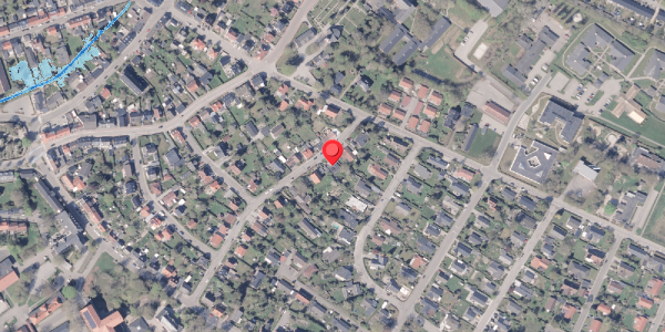 Oversvømmelsesrisiko fra vandløb på Stiftelsesvej 22, 8300 Odder