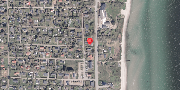 Oversvømmelsesrisiko fra vandløb på Strandbakkevej 2, 8300 Odder