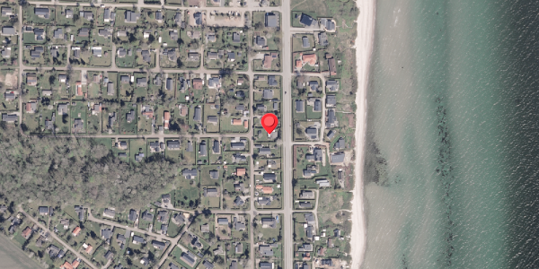 Oversvømmelsesrisiko fra vandløb på Strandbyvej 12, 8300 Odder