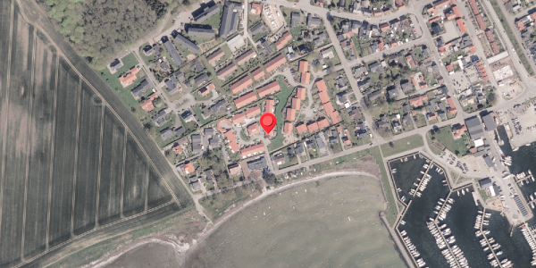 Oversvømmelsesrisiko fra vandløb på Strandgade 28B, 8300 Odder