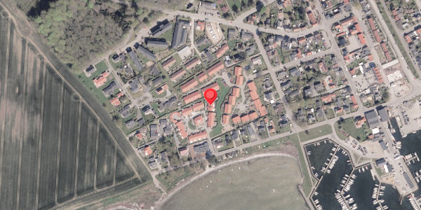 Oversvømmelsesrisiko fra vandløb på Strandgade 28F, 8300 Odder