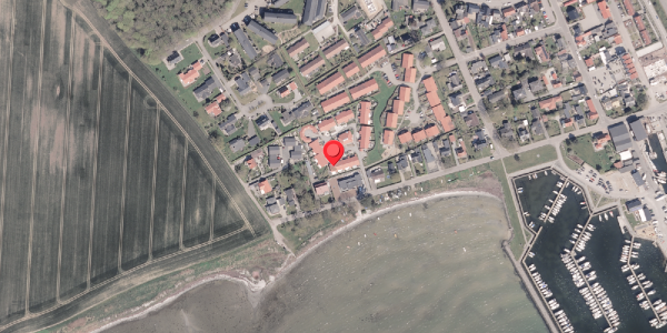 Oversvømmelsesrisiko fra vandløb på Strandgade 28Q, 8300 Odder