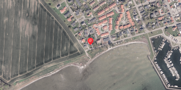 Oversvømmelsesrisiko fra vandløb på Strandgade 36, 8300 Odder