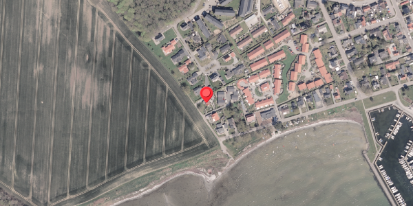 Oversvømmelsesrisiko fra vandløb på Strandgade 44, 8300 Odder