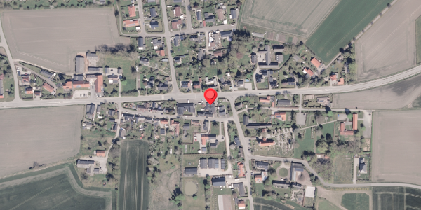 Oversvømmelsesrisiko fra vandløb på Strandvejen 11, 8300 Odder
