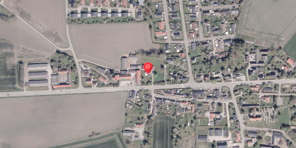 Oversvømmelsesrisiko fra vandløb på Strandvejen 32, . , 8300 Odder