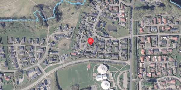 Oversvømmelsesrisiko fra vandløb på Søkrogen 29A, 8300 Odder