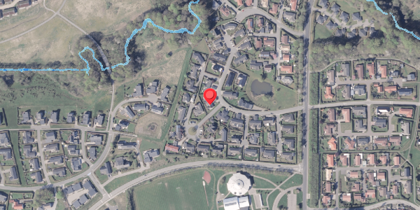Oversvømmelsesrisiko fra vandløb på Søkrogen 49A, 8300 Odder