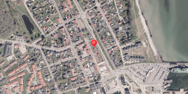 Oversvømmelsesrisiko fra vandløb på Søndergade 18B, 8300 Odder