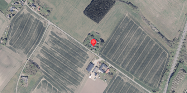 Oversvømmelsesrisiko fra vandløb på Teglgaardsvej 34, 8300 Odder