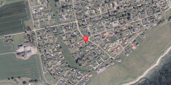 Oversvømmelsesrisiko fra vandløb på Thorasvej 58, 8300 Odder