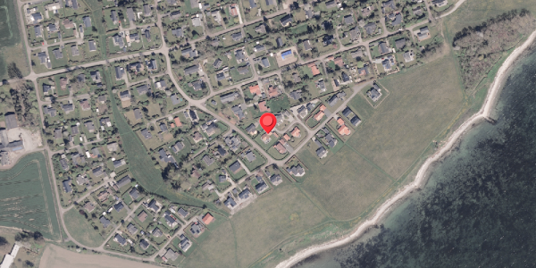 Oversvømmelsesrisiko fra vandløb på Thorasvej 71, 8300 Odder