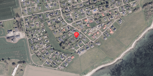 Oversvømmelsesrisiko fra vandløb på Thorasvej 74, 8300 Odder