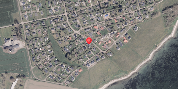 Oversvømmelsesrisiko fra vandløb på Thorasvej 76, 8300 Odder
